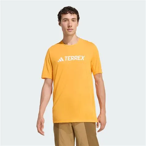 adidas Terrex Multi Climacool Logo Tech T-Shirt - Orange | adidas ...