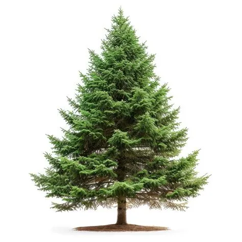 Premium Photo | Pine tree isolated on white background