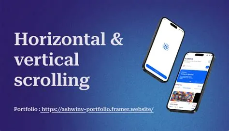 Horizontal & vertical scrolling | Figma
