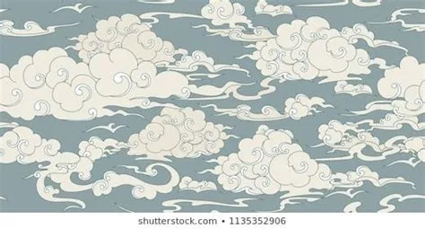 ancient japanese cloud - Google Search | Cloud art, Clouds pattern ...