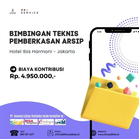 Jakarta : Bimtek Pemberkasan Arsip | LINTASDIKLAT