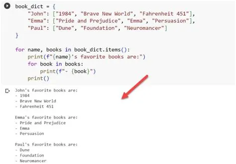 Python list items in dictionary