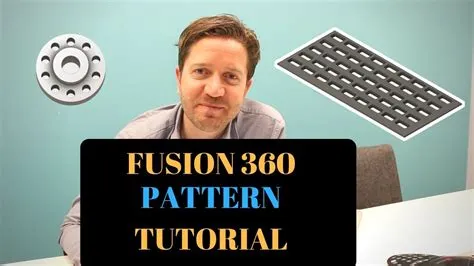 Fusion 360 Pattern - How To Be Lazy and Get More Done - YouTube