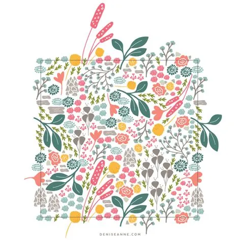 Creating a Pattern Collection: Pattern Repeat Types — Procreate Digital ...