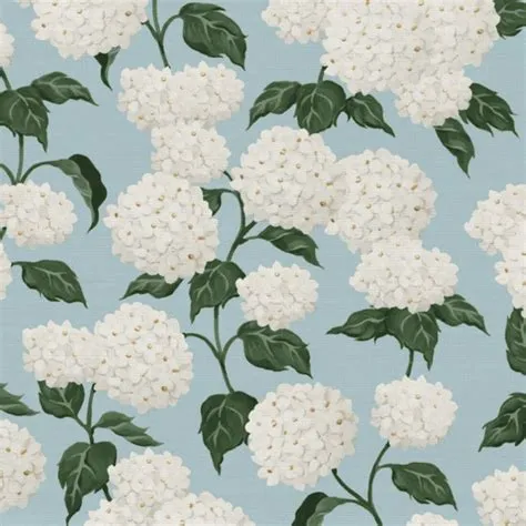 white hydrangea wallpaper | Hydrangea wallpaper, Beautiful hydrangeas ...