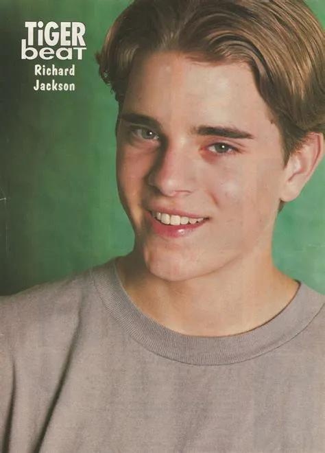 Richard Jackson teen magazine pinup Saved by the Bell New Class Tiger ...