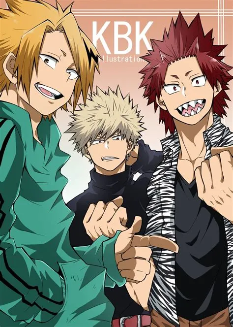 Kirishima And Kaminari - Pin on Boku no Hero Academia - Where midoriya ...