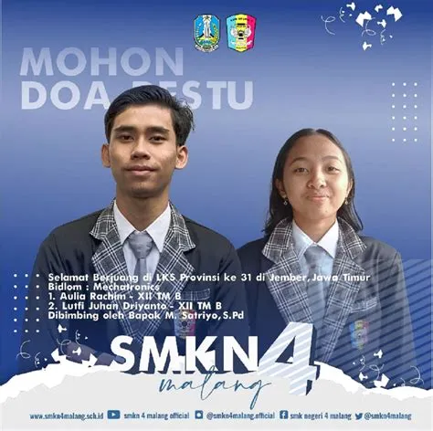 PELEPASAN KONTINGEN LKS TINGKAT PROVINSI JAWA TIMUR OLEH SMKN 4 MALANG ...