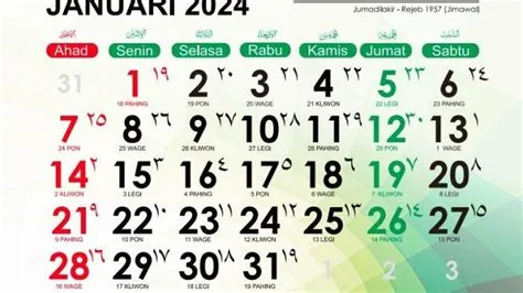 Link Download Kalender Hijriah 2024 PDF Resmi dari Kemenag, Termasuk ...