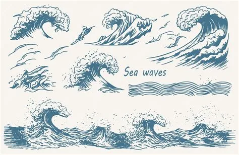 Tidal Wave Drawing