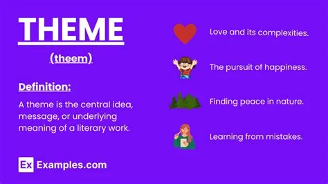 Theme Symbolism Examples