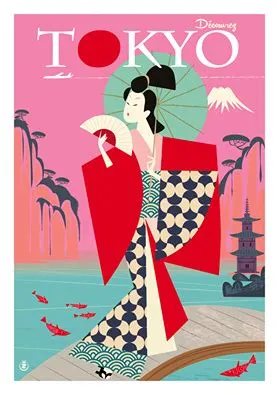 Monsieur Z | Japanese art, Japan art, Vintage travel posters