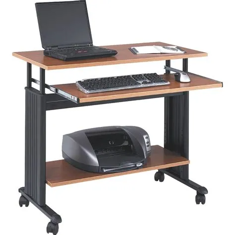 Safco Muv Adjustable-Height Mobile Computer Desk — 35in.W | Northern ...