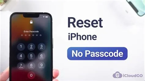How To Reset Iphone 13 To Factory Settings Without Passcode - 2024 ...