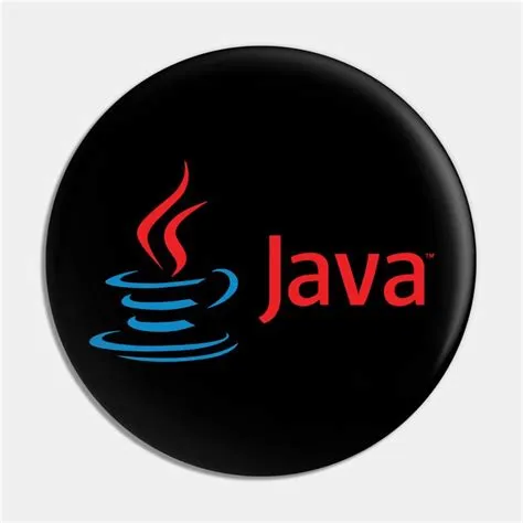 Java Programming Languange Code Logo Pin