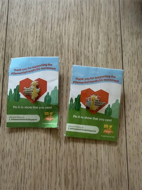 Dementia Friendly SG Pin, Hobbies & Toys, Memorabilia & Collectibles ...