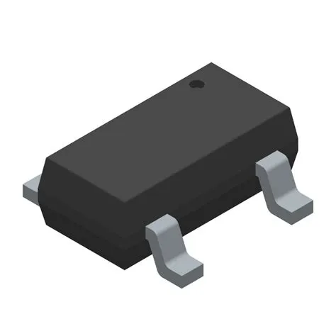 NCP303LSN22T1 footprint, schematic symbol and 3D model by onsemi