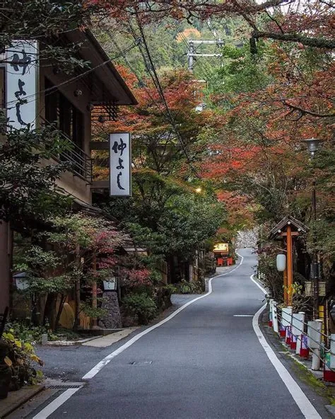Japan on Instagram on Instagram: “Kibune is a small town in a forested ...