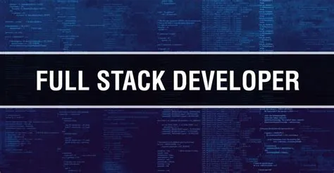 Roadmap to becoming a full stack developer