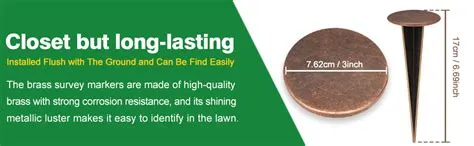 Amazon.com : Zealor 4 Pack Permanent Property Line Markers, 7x3 Inch ...