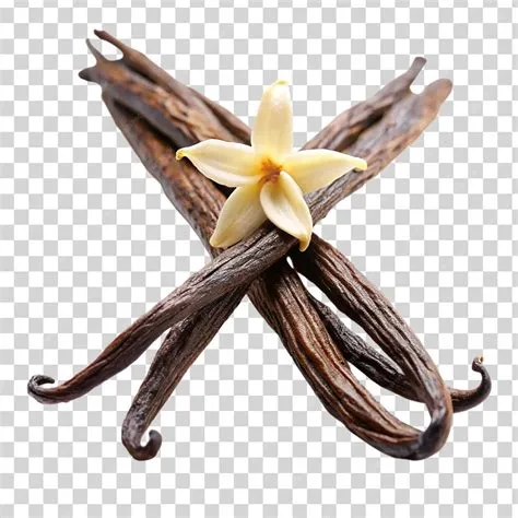 Premium PSD | Vanilla bean Isolated on transparent background