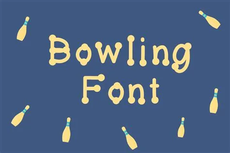 Name Of Bowling Font at Joseph Becher blog