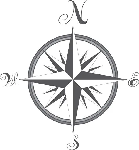15 Drawing Compass Vector Images - Nautical Compass Rose, Circle ...