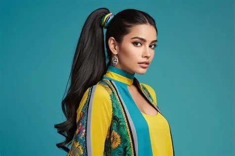 Beautiful latina female model | Premium AI-generated image