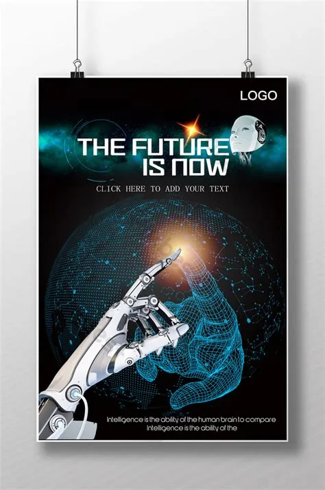 High-tech artificial intelligence poster | PSD Free Download - Pikbest