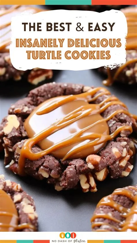 Turtle Cookies Recipe: A Delight in Every Bite! | Recipe | Turtle ...