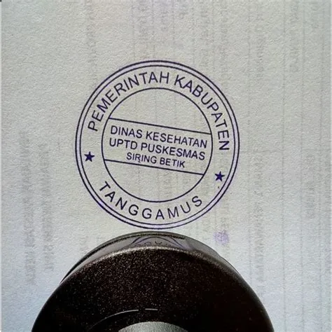 Contoh Stempel Puskesmas - 53+ Koleksi Gambar