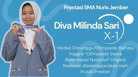 Siswi Kelas X SMA Nuris Jember Sabet Medali di Olimpiade Bahasa Inggris ...
