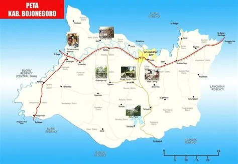 Ini Dia, 28 Nama Kecamatan di Bojonegoro Lengkap! - Info Area
