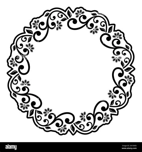 Round Flower Vector