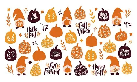 [100+] Cute Fall Pattern Backgrounds | Wallpapers.com