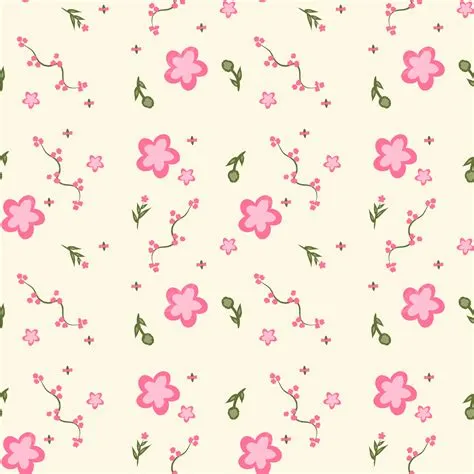 Pink Flowers Seamless Pattern, Wallpapers, Flower Pattern, Pink Pattern ...