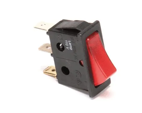 Crathco L217AL Power Switch, Rocker, Red, 110V, 3 Pin, Java | Parts Town