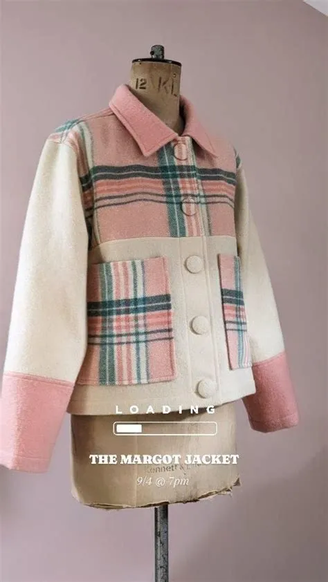 The Margot Jacket... Bon Bon 🍬👀 . This pastel aesthetic beauty is made ...