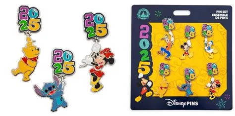 New 2025 Character Pins Arrive at Disney Store