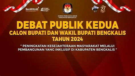 🔴 LIVE - DEBAT PUBLIK KEDUA CALON BUPATI DAN WAKIL BUPATI BENGKALIS ...