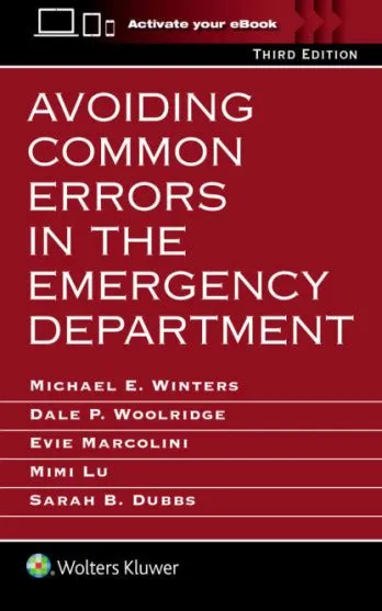 Avoiding Common Errors in the Emergency Department 3rd Edition ...