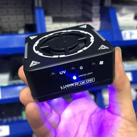 Đèn UV Tích Hợp Quạt Làm Mát, Hút Khói, Soi Bụi 3in1 Luowei LW-CF01 (Có ...