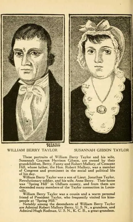 Susanna Harrison Gibson Taylor (1773-1838) - Find a Grave Memorial