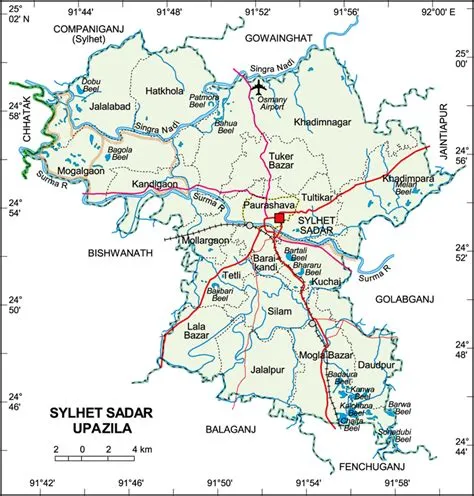 Maps of Bangladesh: November 2010