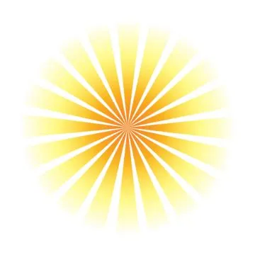 Sunlight Rays Vector