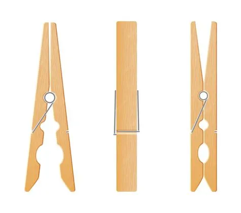 Clothespin Vector