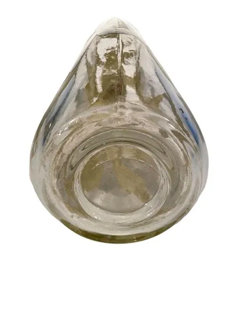 Art Deco Silver Overlay Pinch Type Decanter with Scrolling Leaf ...