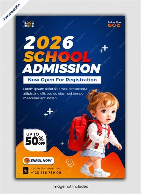 Premium PSD | Back to school Pinterest Pin PSD template