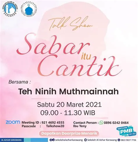 Galuh Mas Commercial - Assalamualaikum Ikuti Talk Show dengan tema ...