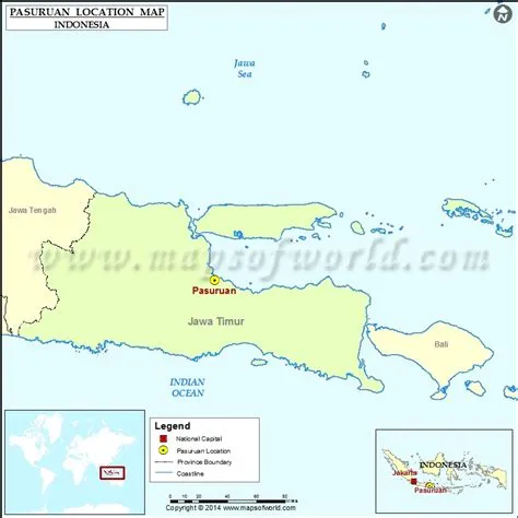 Where is Pasuruan | Location of Pasuruan in Indonesia Map